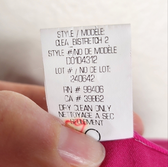 Theory Barbie Pink Front Pocket Pencil Skirt 0 - Picture 6 of 6